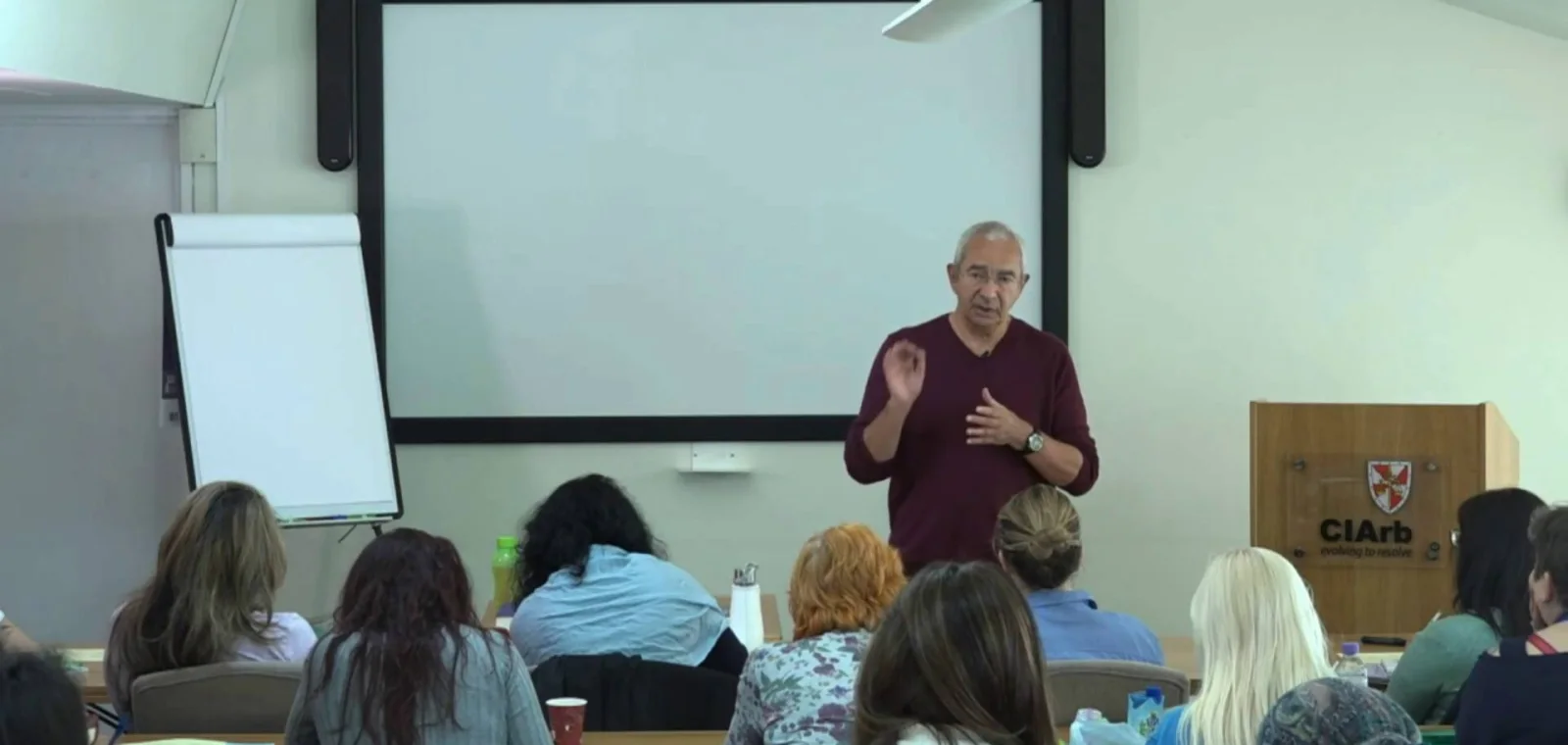 A CHE lecture in progress